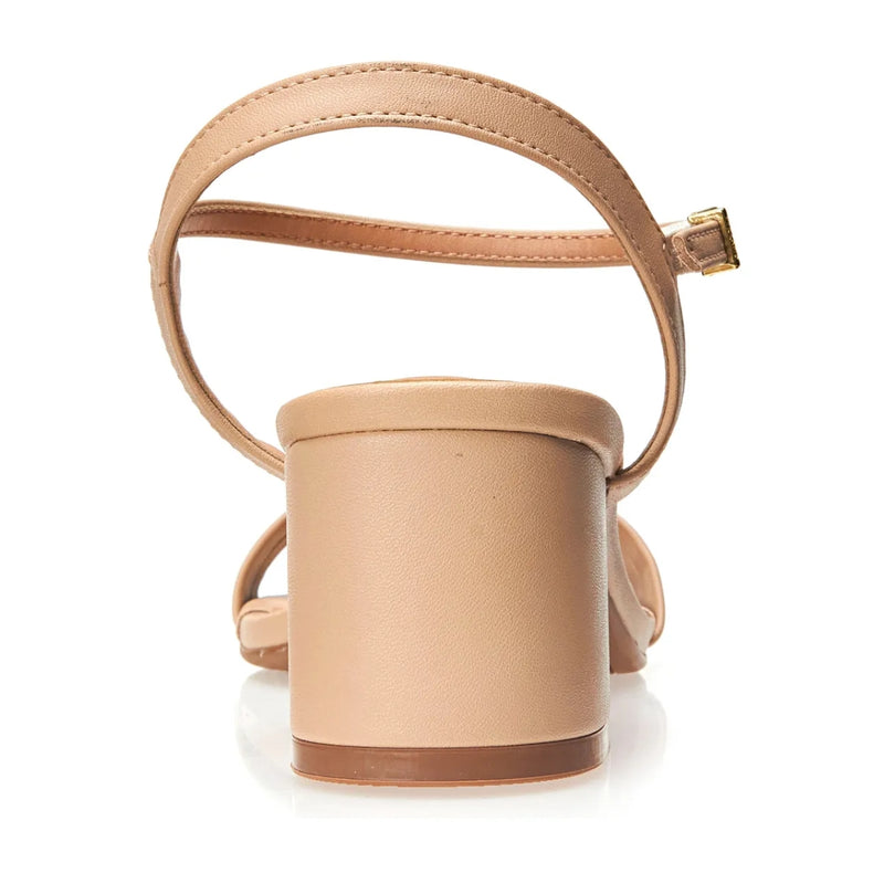 Sandália Feminina Casual Vizzano Salto Grosso Baixo Bloco Confortável Original Com Fivela