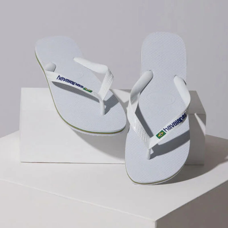 Chinelo Sandalia Havaianas Top Brasil Logo Masculino Feminino Original Com Bandeirinha