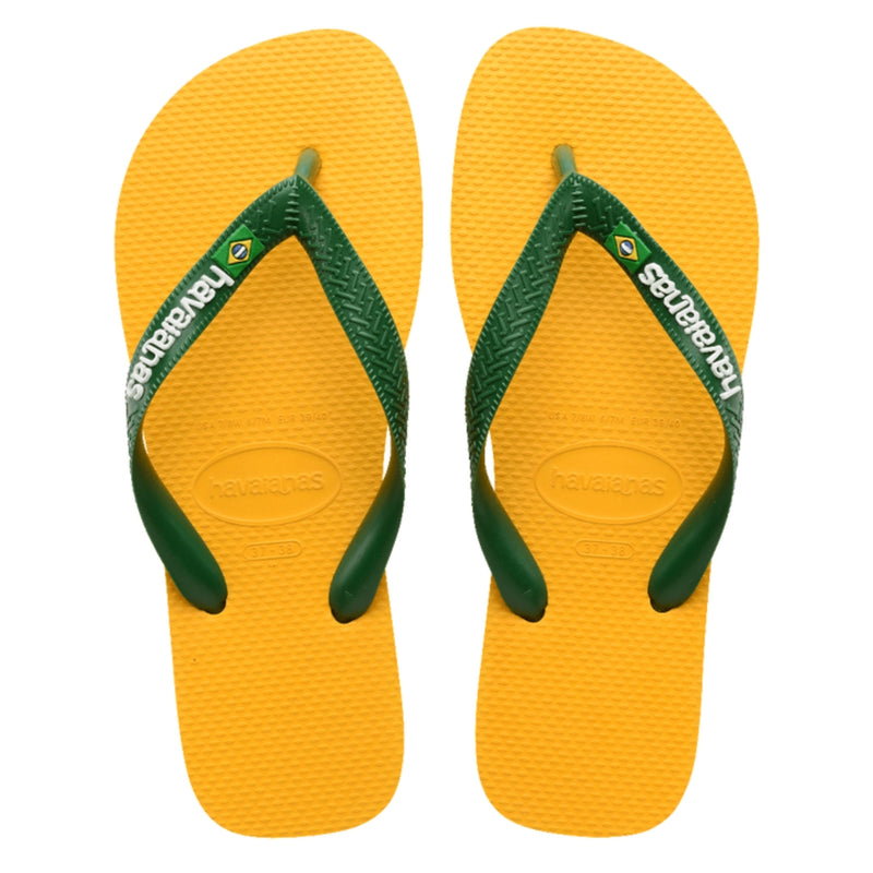 Chinelo Sandalia Havaianas Top Brasil Logo Masculino Feminino Original Com Bandeirinha