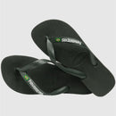 Chinelo Sandalia Havaianas Top Brasil Logo Masculino Feminino Original Com Bandeirinha