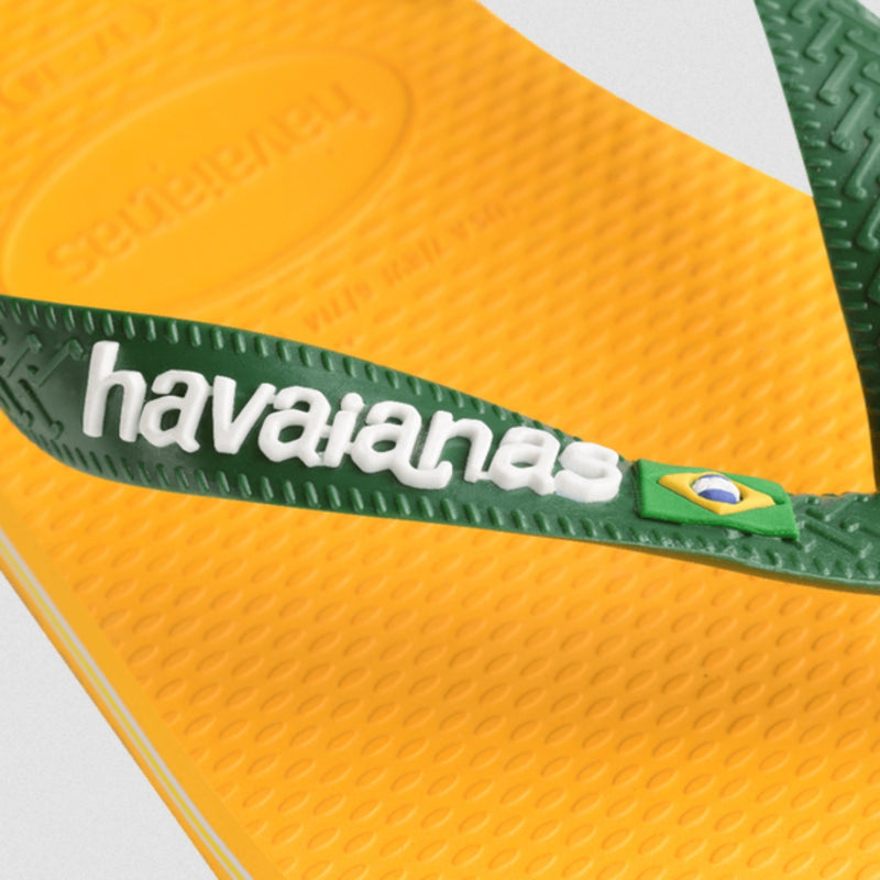 Chinelo Sandalia Havaianas Top Brasil Logo Masculino Feminino Original Com Bandeirinha