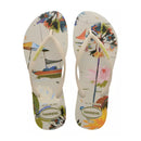 Chinelo Havaianas Feminina Slim Coral Tropical Original Lançamento Promoção