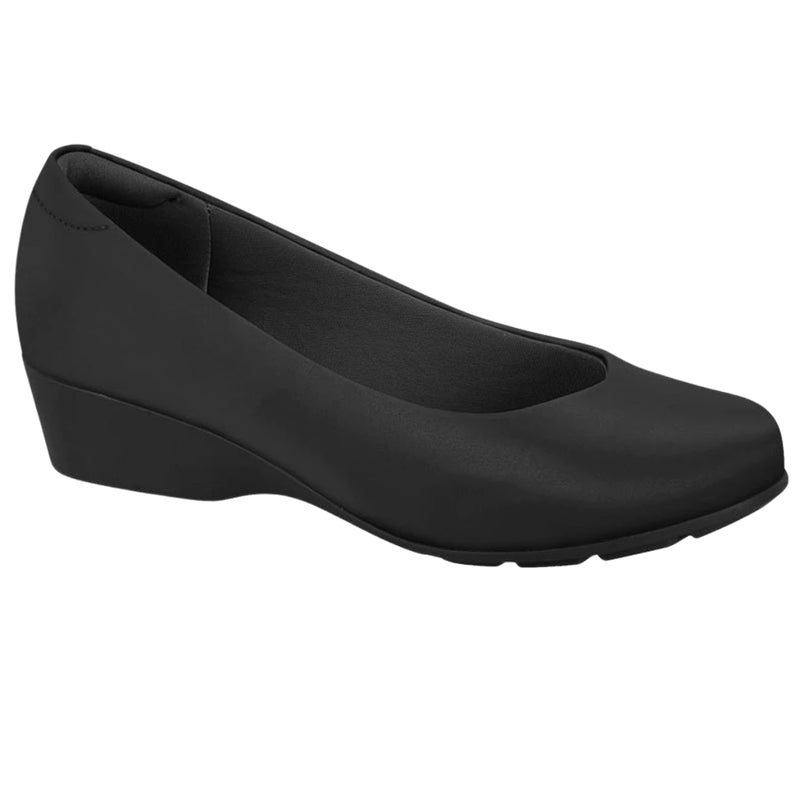 Sapato Feminino Modare Ortopédico Ultraconforto Preto Bege Confortável Original