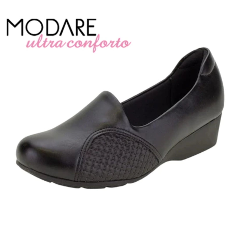 Sapato Feminino Modare Ortopédico Confortável Palmilha Soft Macia Facite Joanete