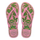 Chinelo Havaianas Feminina Slim Coral Tropical Original Lançamento Promoção