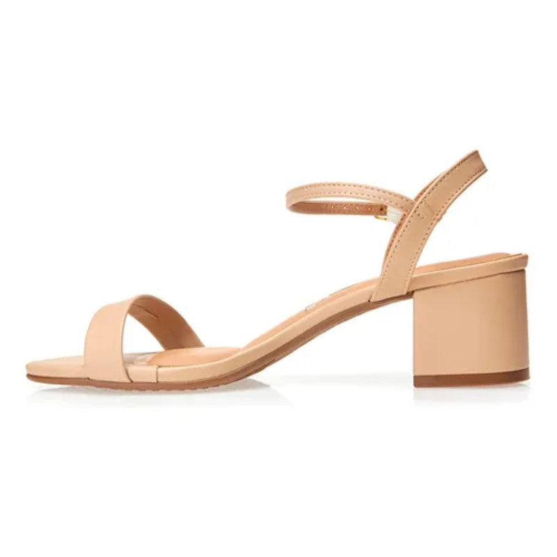 Sandália Feminina Casual Vizzano Salto Grosso Baixo Bloco Confortável Original Com Fivela