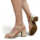 Sandalia Feminina Salto Groço Beira Rio Original