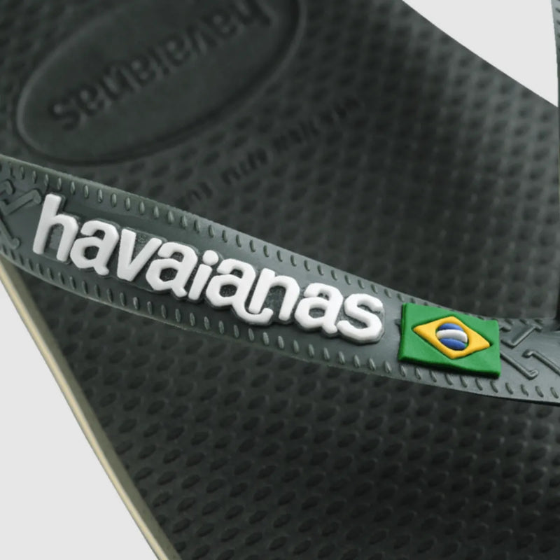 Chinelo Sandalia Havaianas Top Brasil Logo Masculino Feminino Original Com Bandeirinha