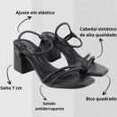 Sandalia Feminina Salto Groço Beira Rio Original