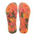 Chinelo Havaianas Feminina Slim Coral Tropical Original Lançamento Promoção