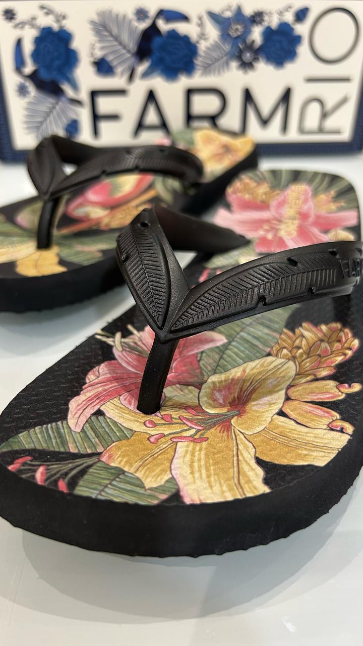 Chinelo Sandália Farm Rio Original Estampas Coleção 2025