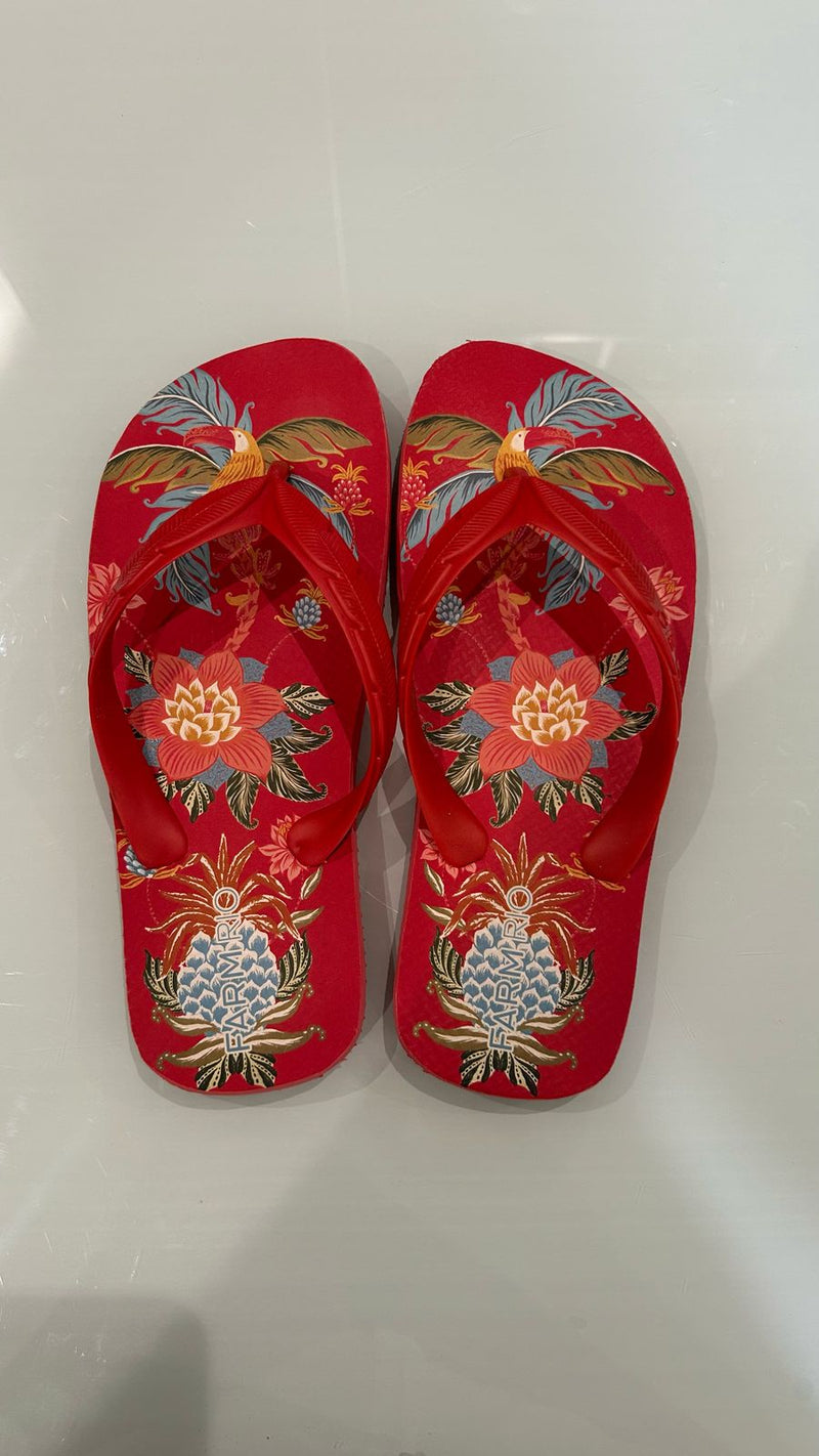 Chinelo Sandália Farm Rio Original Estampas Coleção 2025