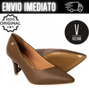 Scarpin Vizzano Feminino Salto BAIXO 4cm Fino Macio Original