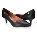 Scarpin Vizzano Feminino Salto BAIXO 4cm Fino Macio Original