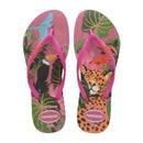 Chinelo Havaianas Feminina Slim Coral Tropical Original Lançamento Promoção