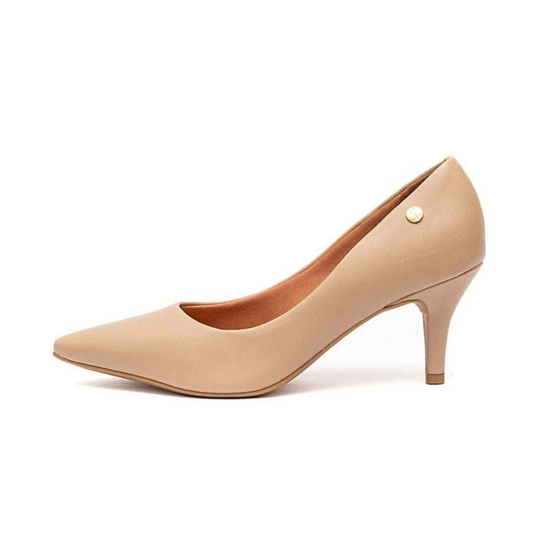 Scarpin Vizzano Feminino Salto BAIXO 4cm Fino Macio Original
