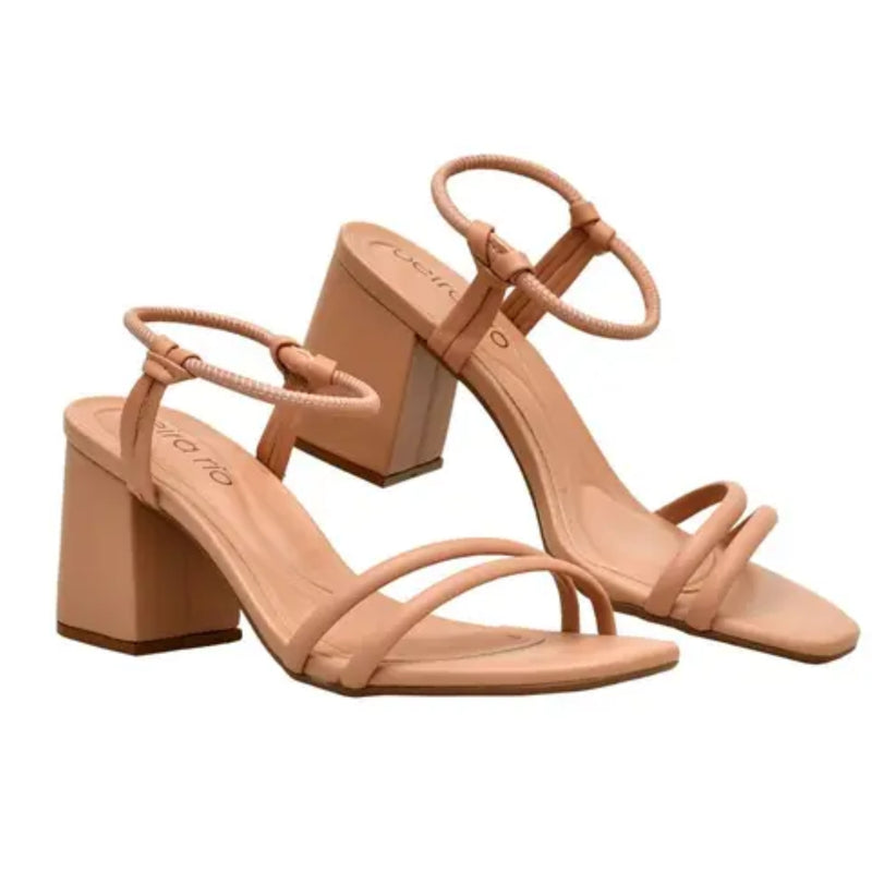 Sandalia Feminina Salto Groço Beira Rio Original