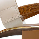 Sandália Feminina Salto Baixo Grosso Elastico Casual Beira Rio