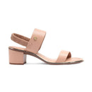 Sandália Feminina Salto Baixo Grosso Elastico Casual Beira Rio